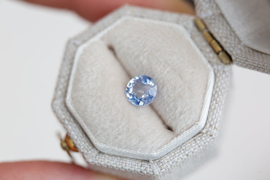 .89ct opalescent blue white sapphire