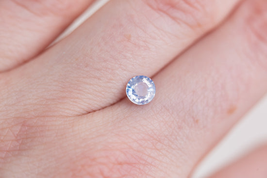 .89ct opalescent blue white sapphire