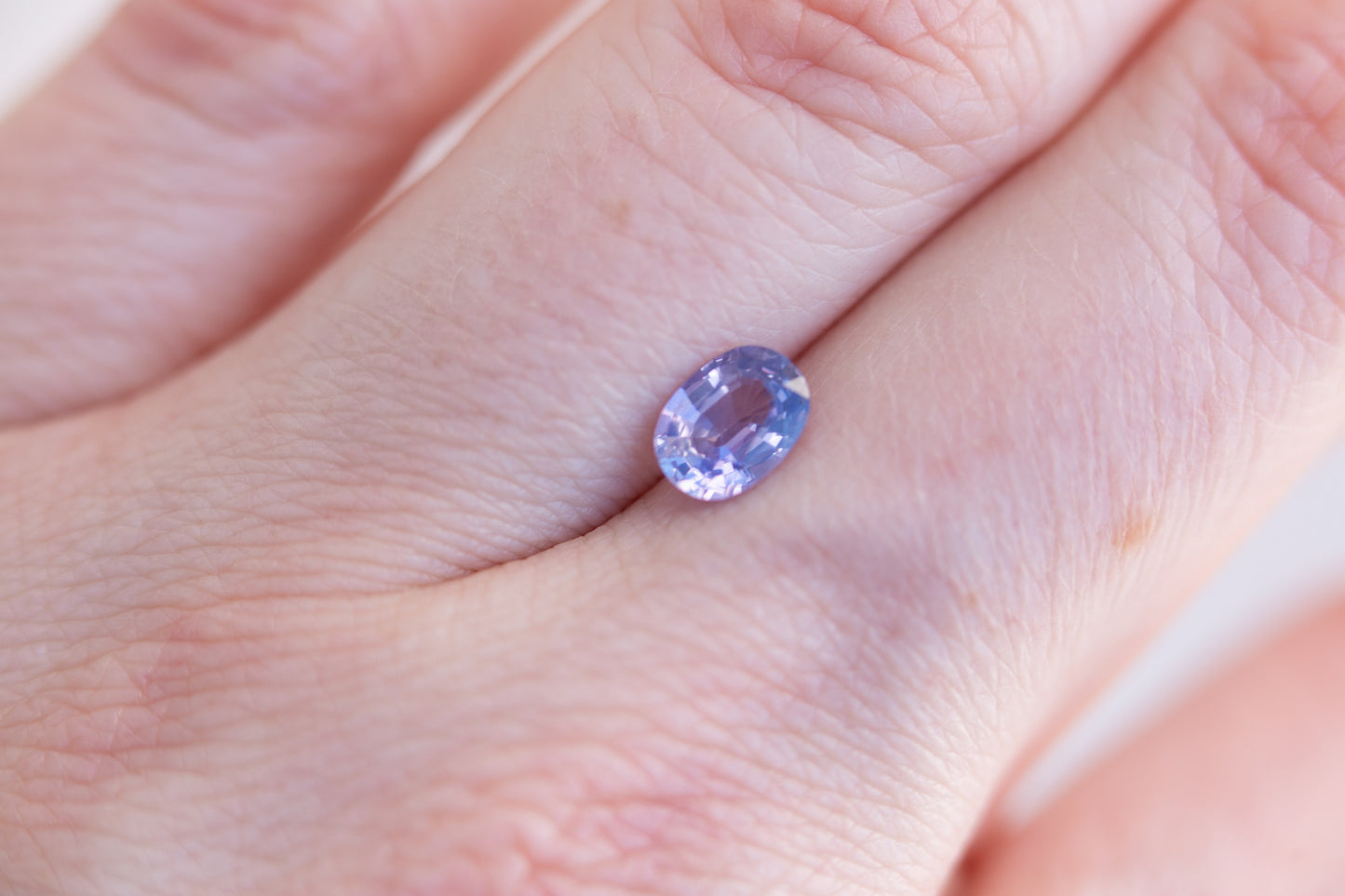 1ct oval lavender purple sapphire