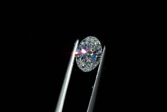 1.13ct oval lab grown diamond