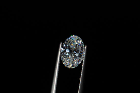 1.72ct oval lab grown diamond