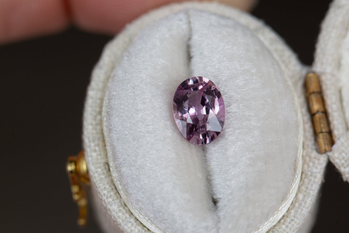 1.5ct oval medium pink sapphire