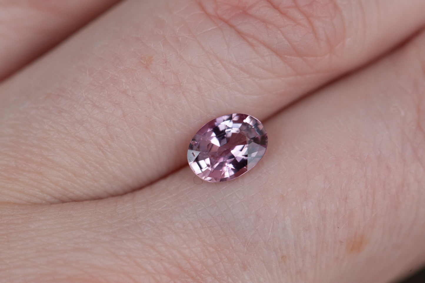 1.5ct oval medium pink sapphire