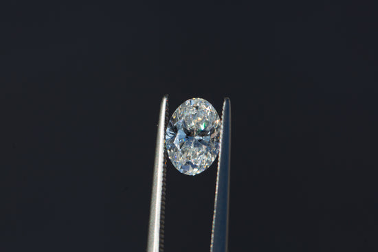 Load image into Gallery viewer, 1.11ct oval lab grown diamond
