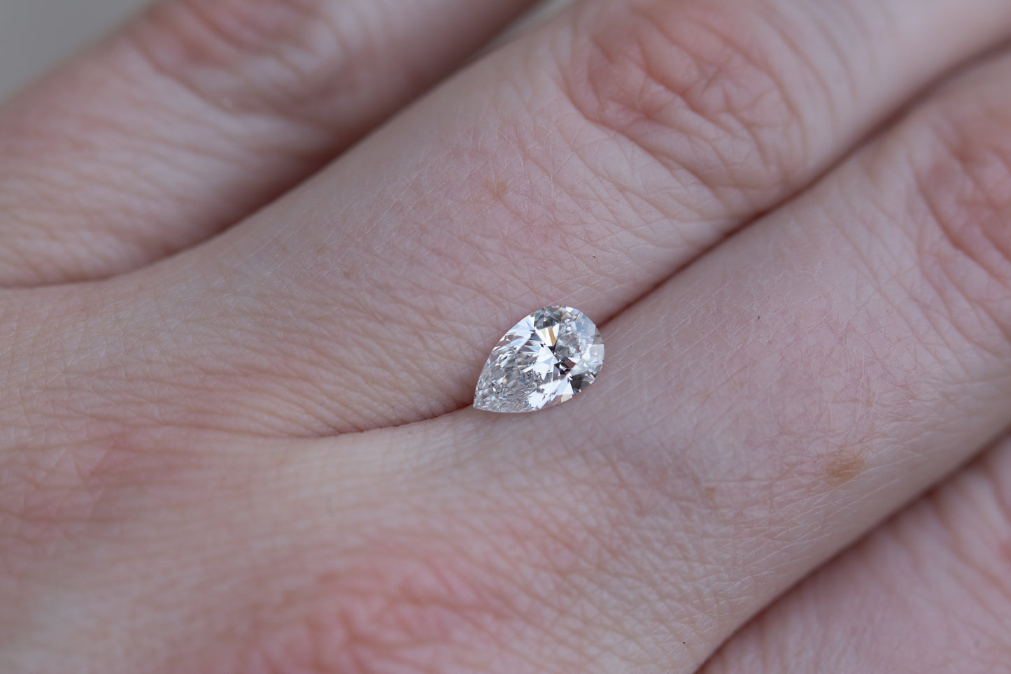 .89ct pear lab diamond