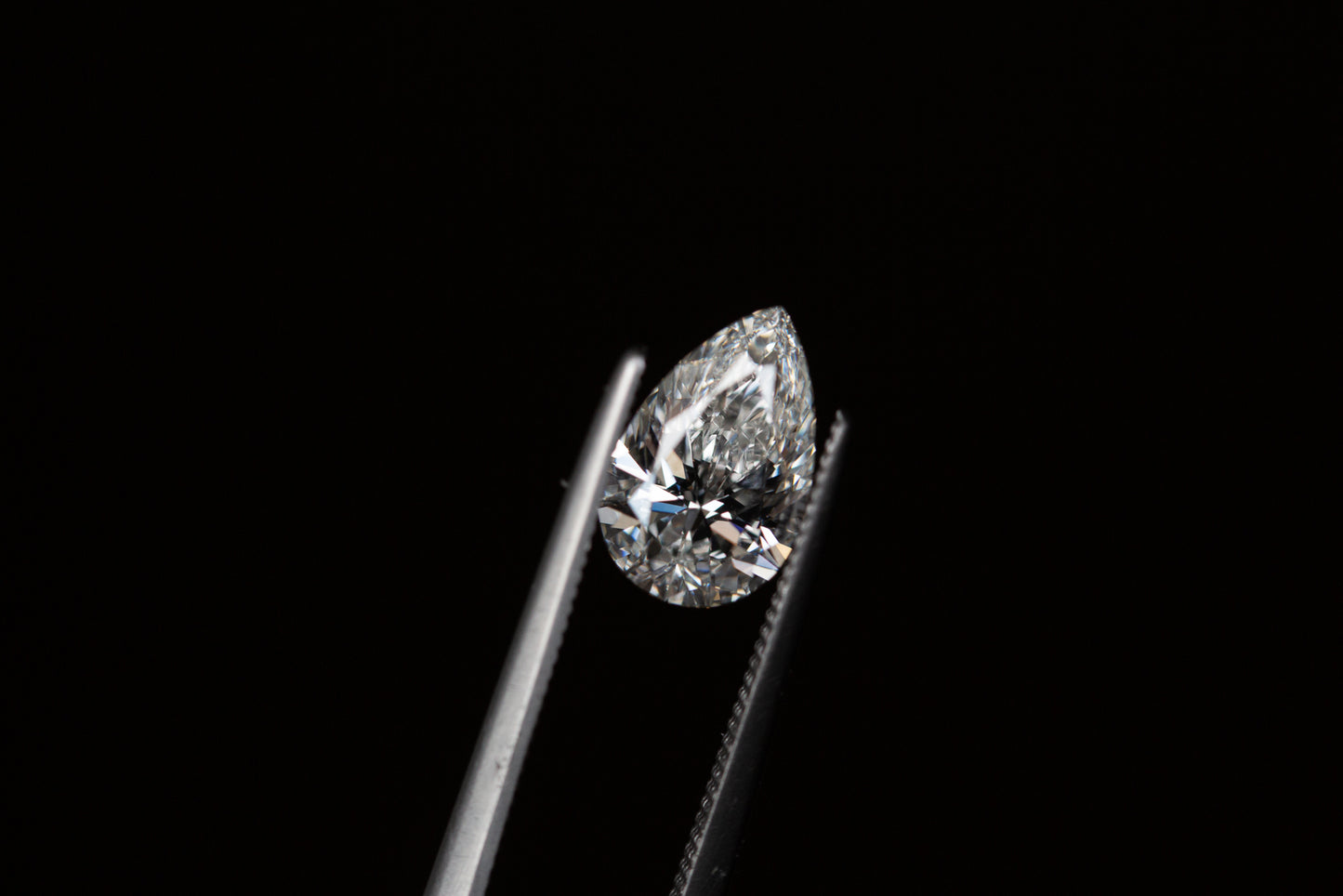 1.28ct pear lab diamond