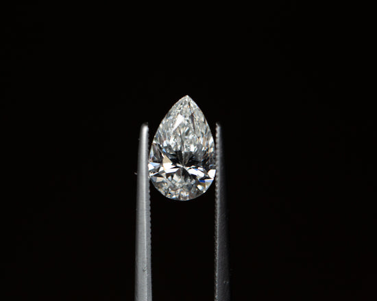 1.28ct pear lab diamond