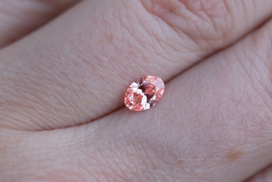 .51ct oval fancy vivid pink lab diamond
