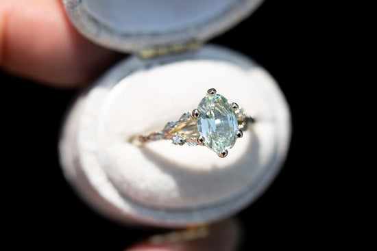 Split Shank Cathedral Lab Diamond Ring In 14K Rose Gold | Fascinating  Diamonds