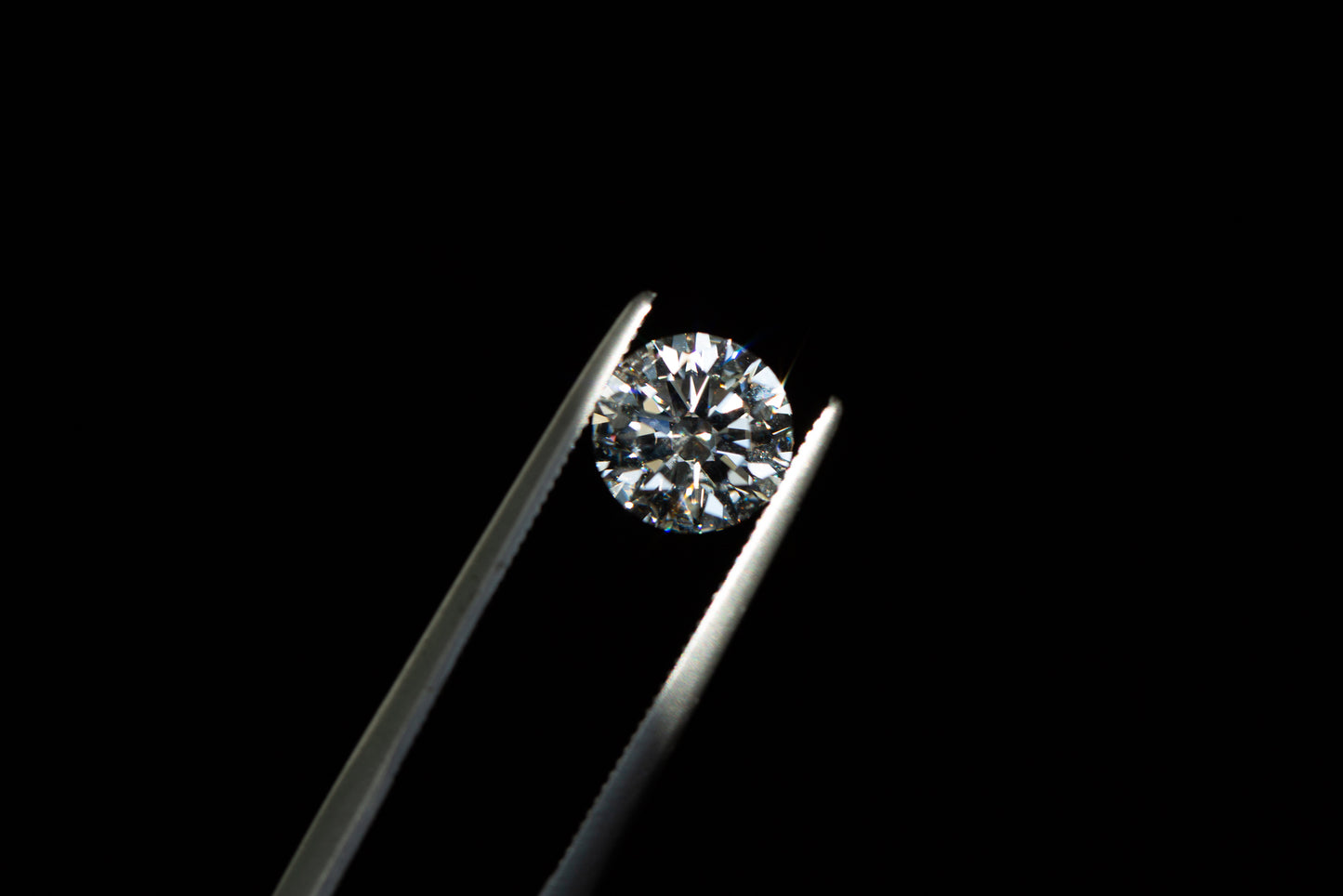 1.27ct round lab diamond, D/VVS2