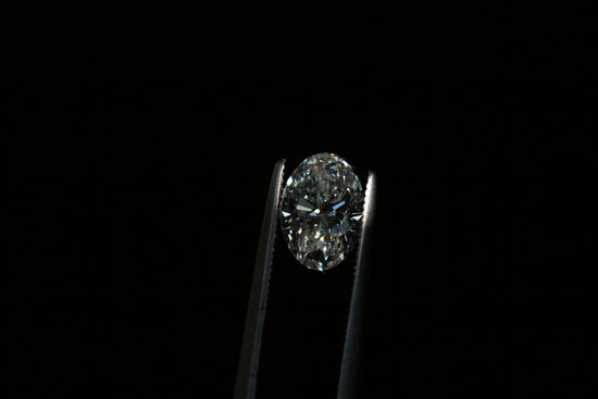Load image into Gallery viewer, 1.26ct oval lab diamond, D/VS1
