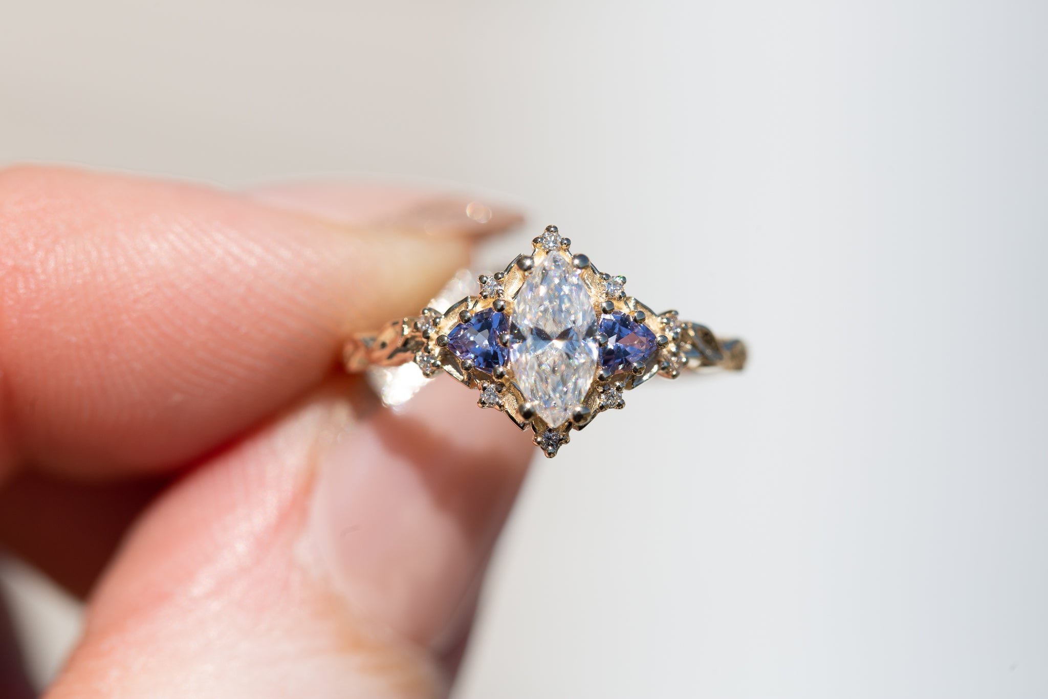 一点もの] Tanzanite Gem Ring – bororo