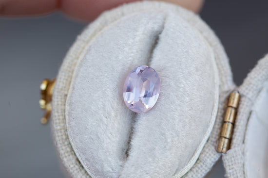 1.23ct oval opalescent pink sapphire