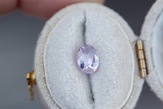 1.23ct oval opalescent pink sapphire