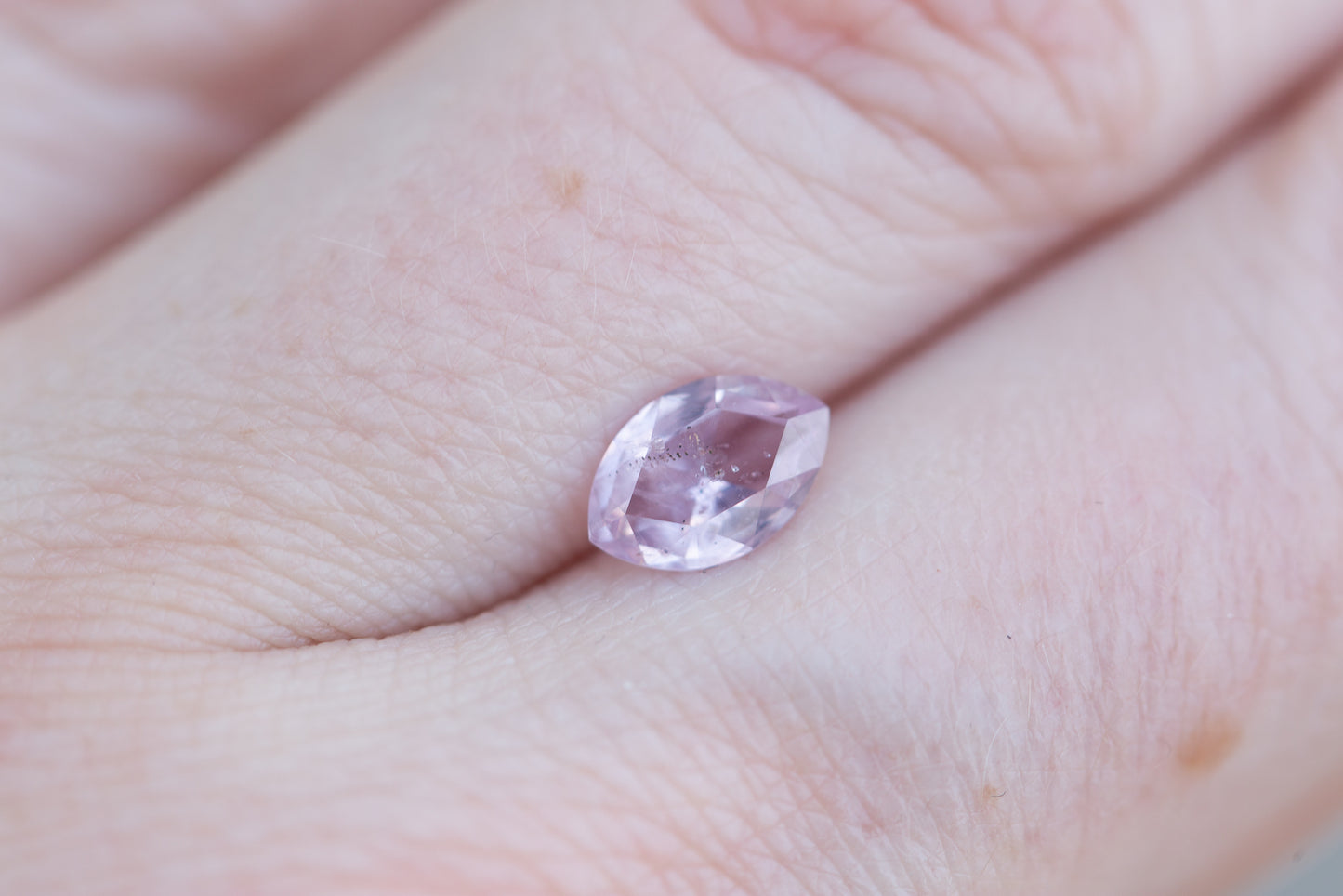 1.13ct marquise opaque lighter pink sapphire