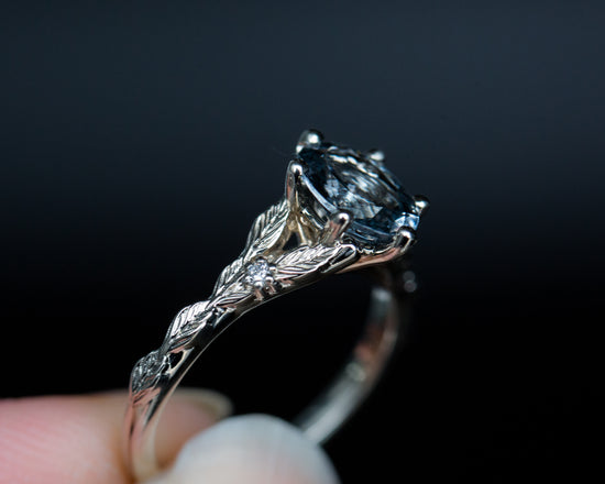 Channel Set Split Shank Diamond Engagement Ring – Caves Jewelry
