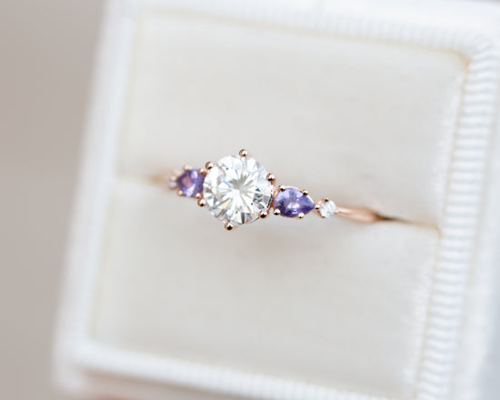 Sterling Silver Timeless Lavender Quartz Gemstone Ring