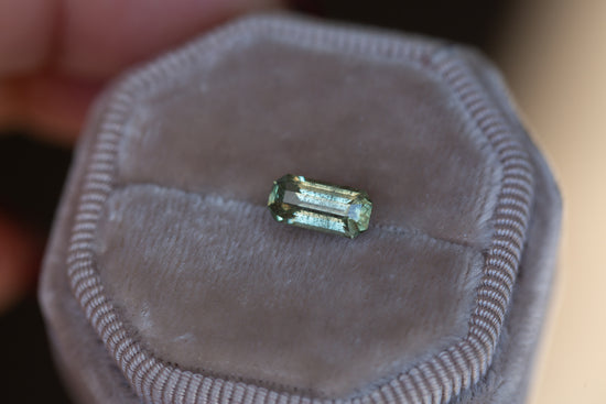 1.5ct light green Sri Lankan sapphire