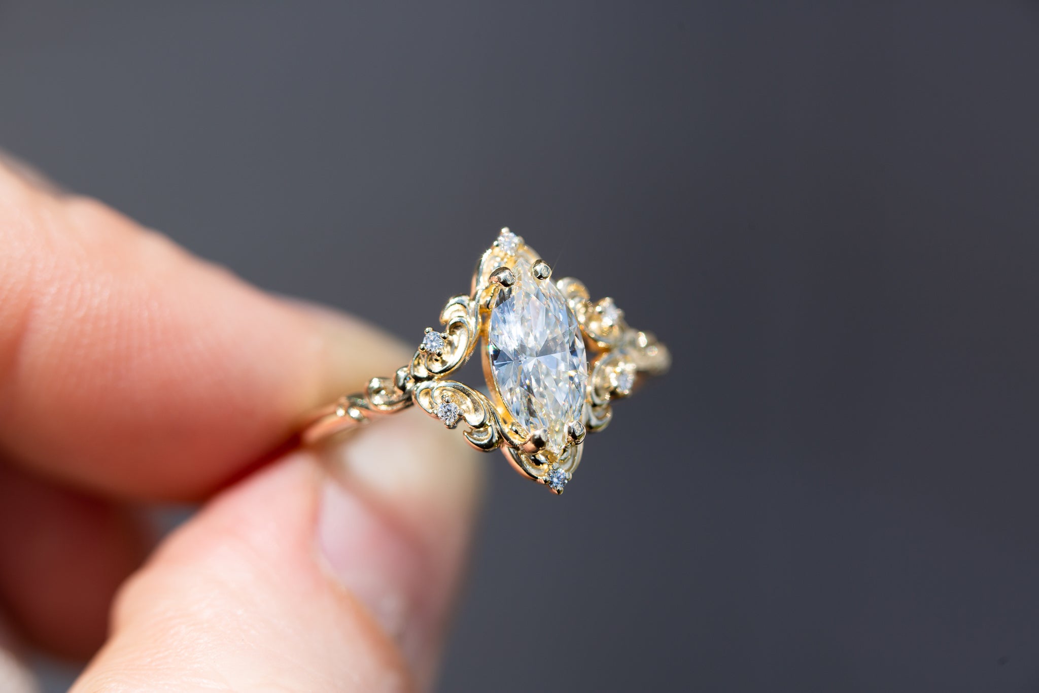 Aurora (setting only) – Oore Jewelry