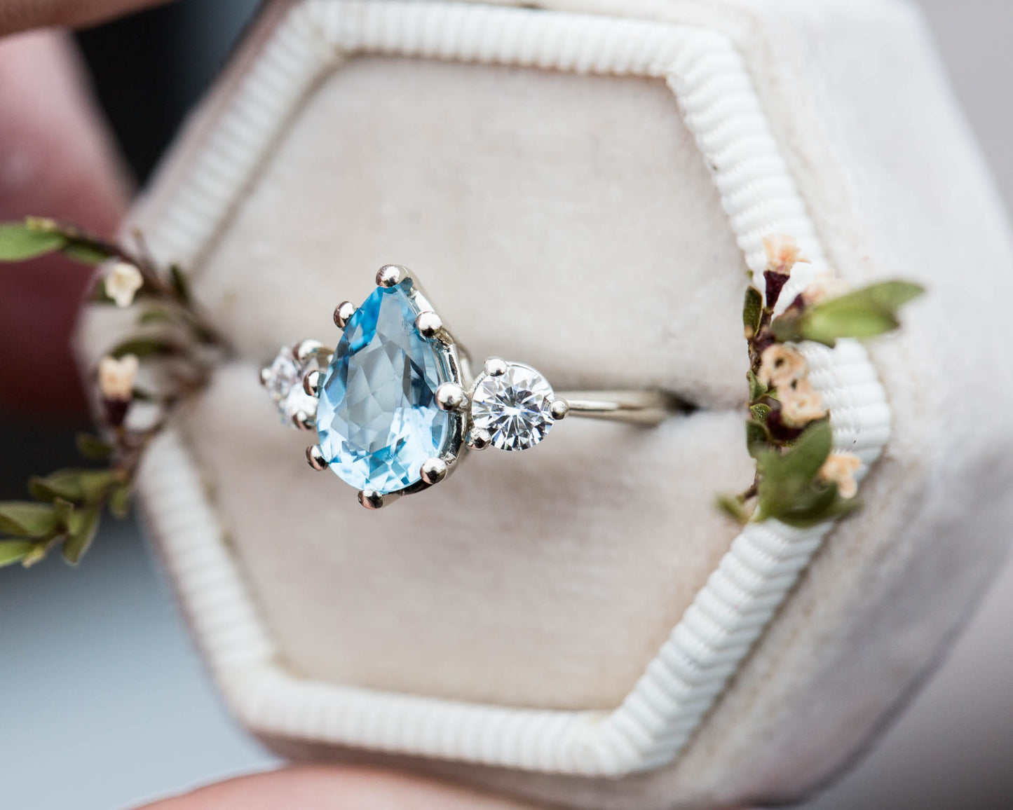 Three Stone Setting Engagement Rings | The True Gem