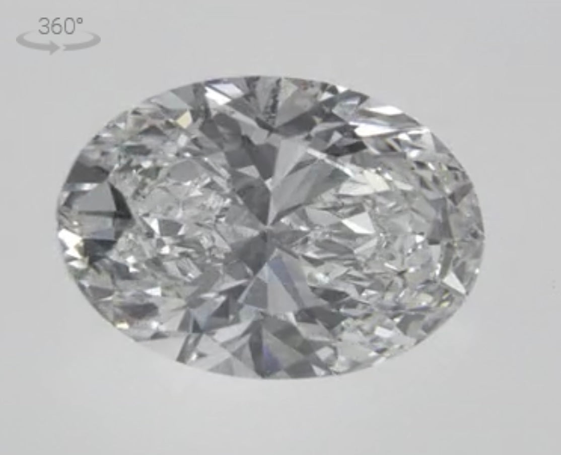 Custom listing for I - 1.21ct oval lab Diamond