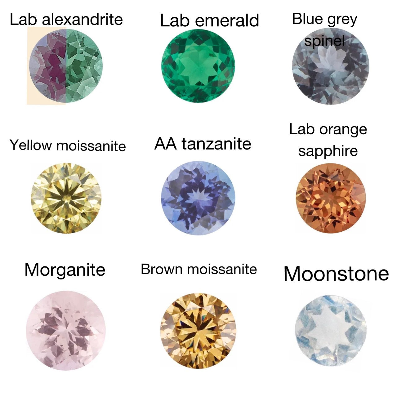 Customize your own Aspen with 6mm round center stone