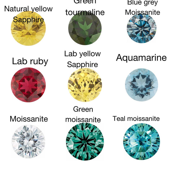 Customize your own Aspen with 6mm round center stone